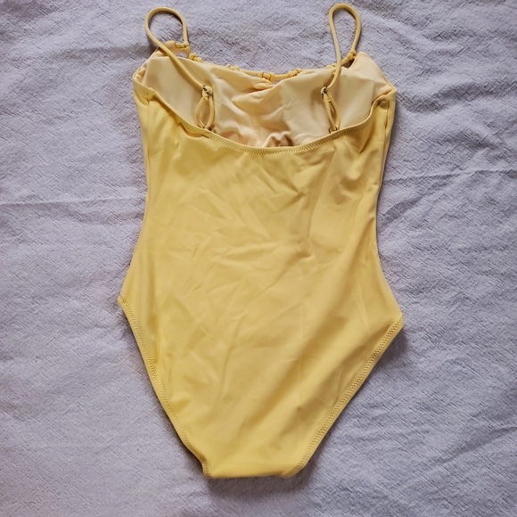 Sperry One-piece Swimsuit- Yellow S/P - Picture 2 of 8